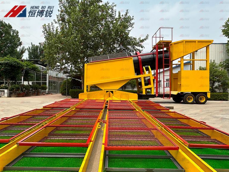 Mobile Gold Washing Plant