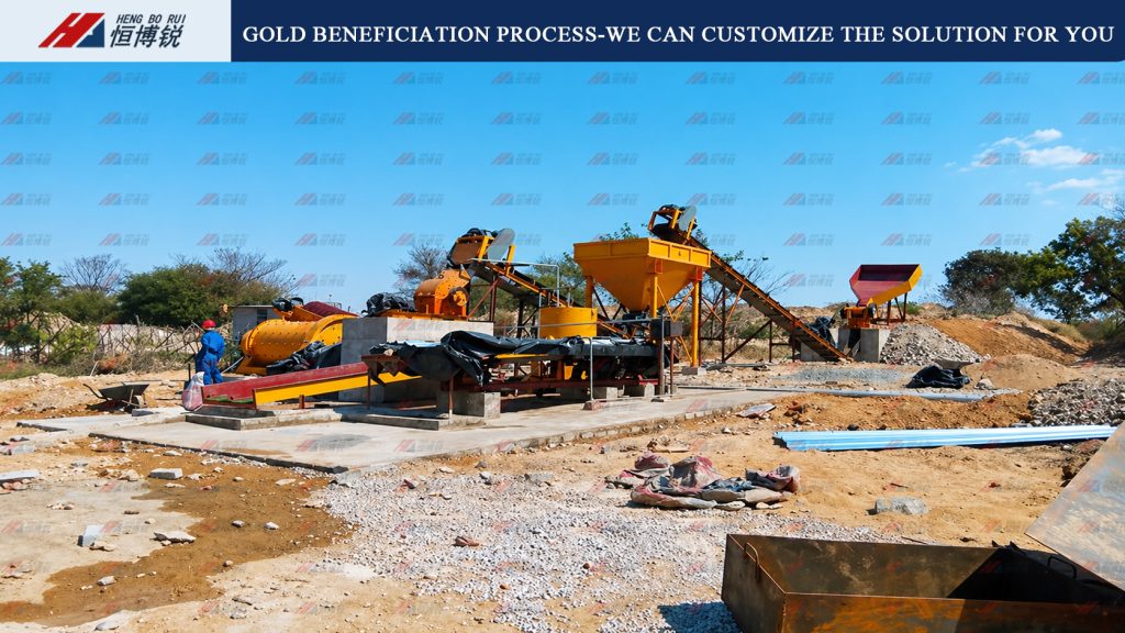 Gold Beneficiation process-We can customize the solution for you